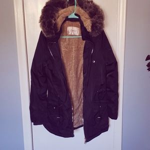 Snobbish Collection size M woman's winter coat black